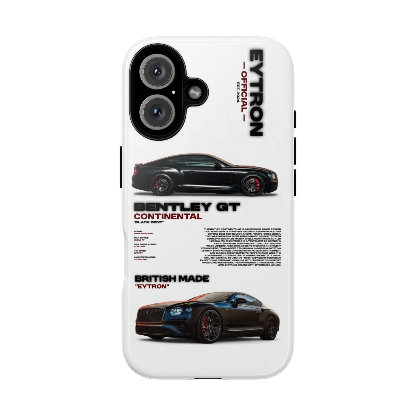 "Black Bent" Sturdy Case