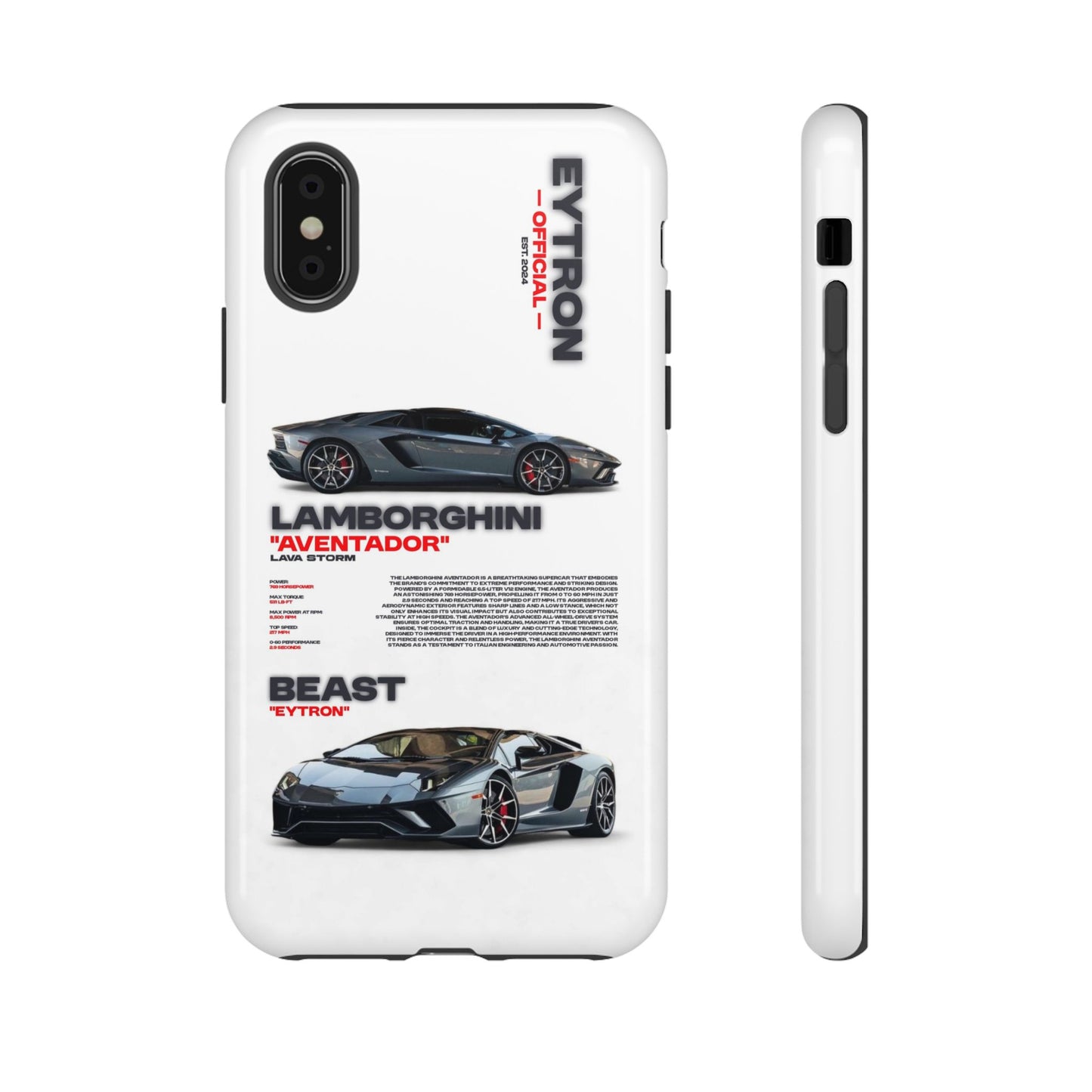 "Lava Storm" Sturdy Case