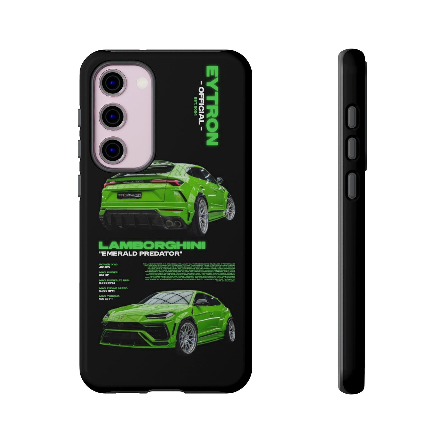 "Emerald Predator" Sturdy Case