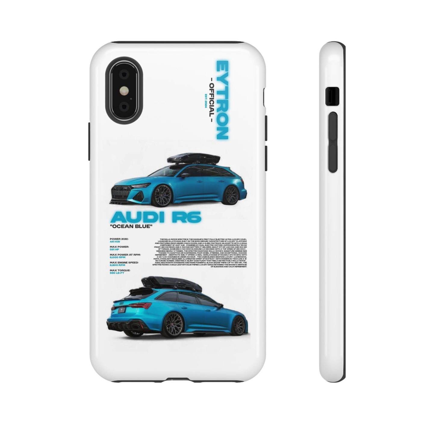 "Ocean Blue R6" Sturdy Case