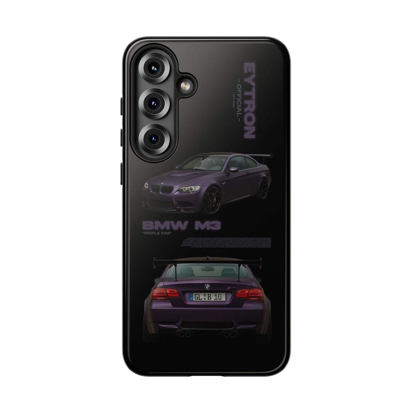 "PRPLE E92" Sturdy Case
