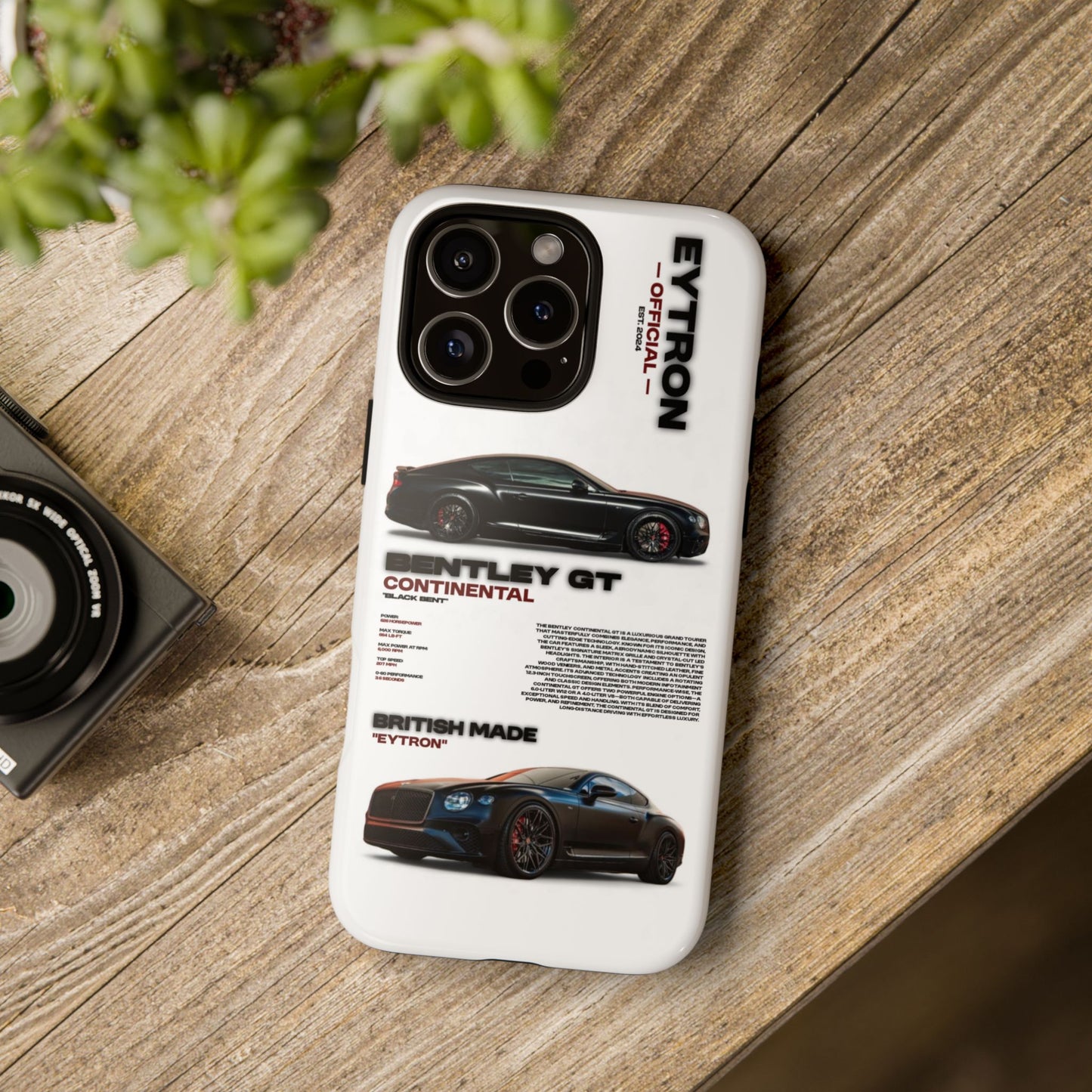 "Black Bent" Sturdy Case