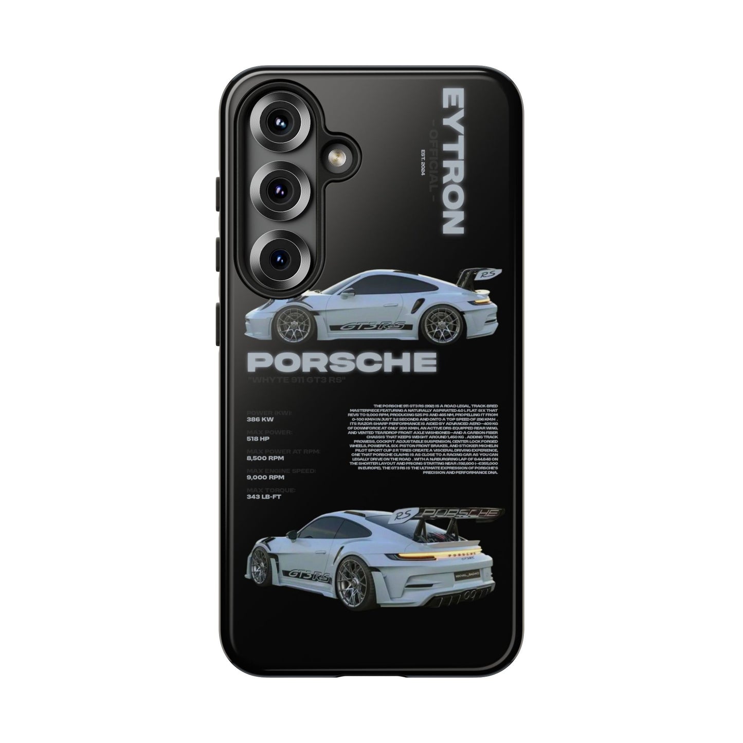 "Whyte 911 GT3 RS" Sturdy Case