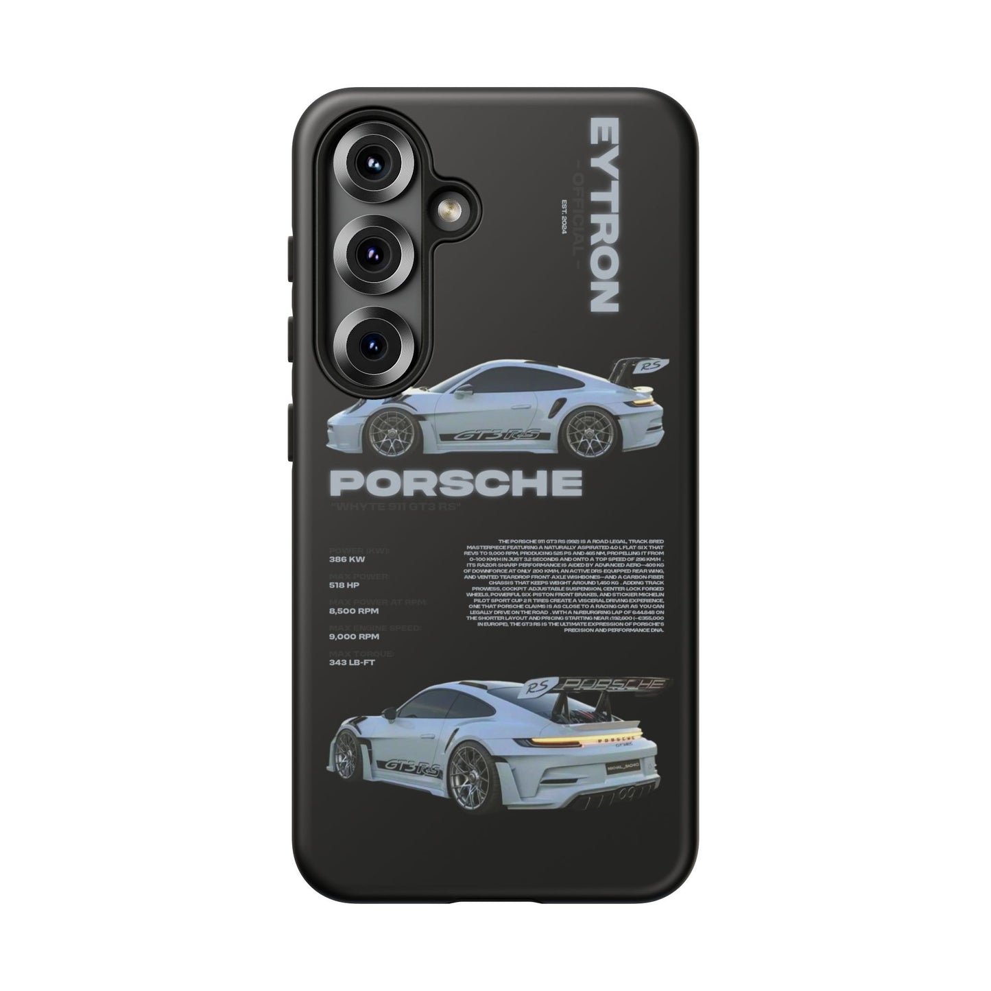 "Whyte 911 GT3 RS" Sturdy Case