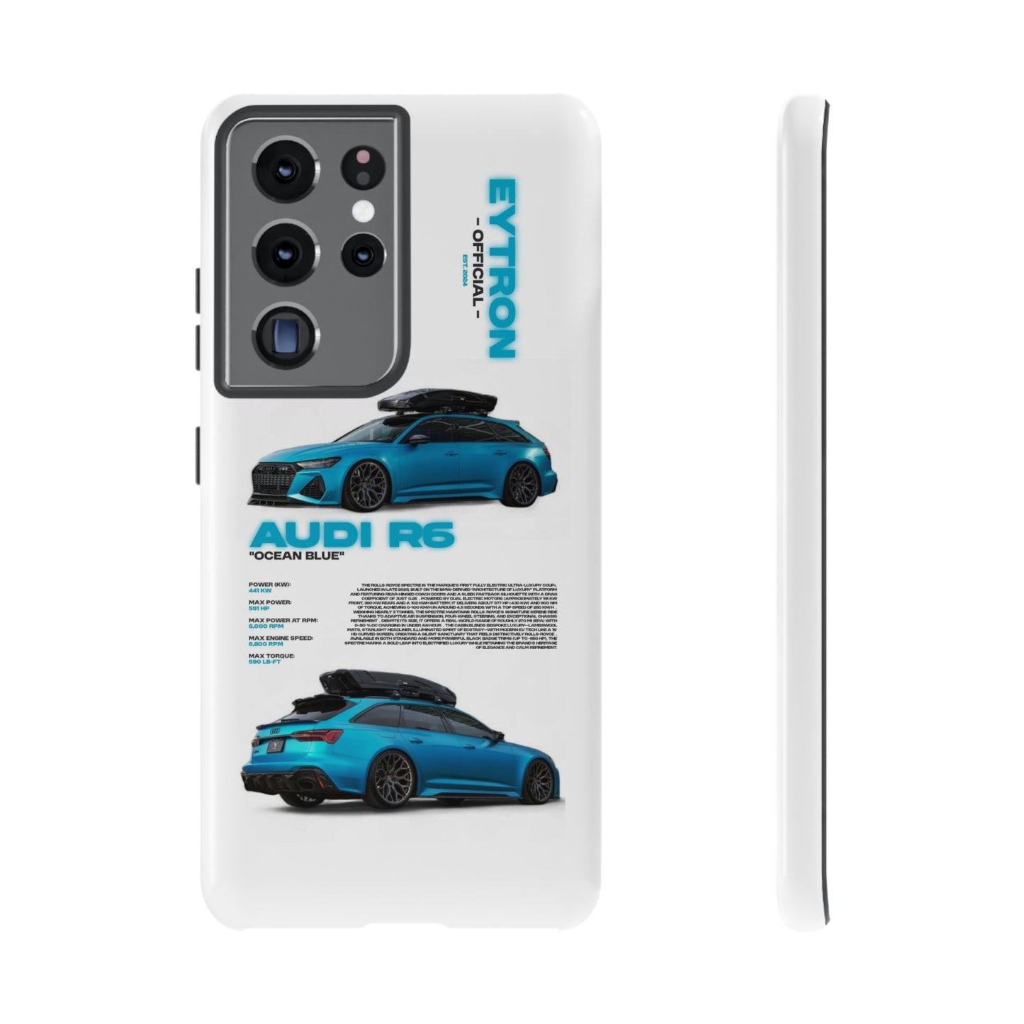 "Ocean Blue R6" Sturdy Case