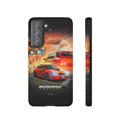 "Orange Impreza" JDM Case