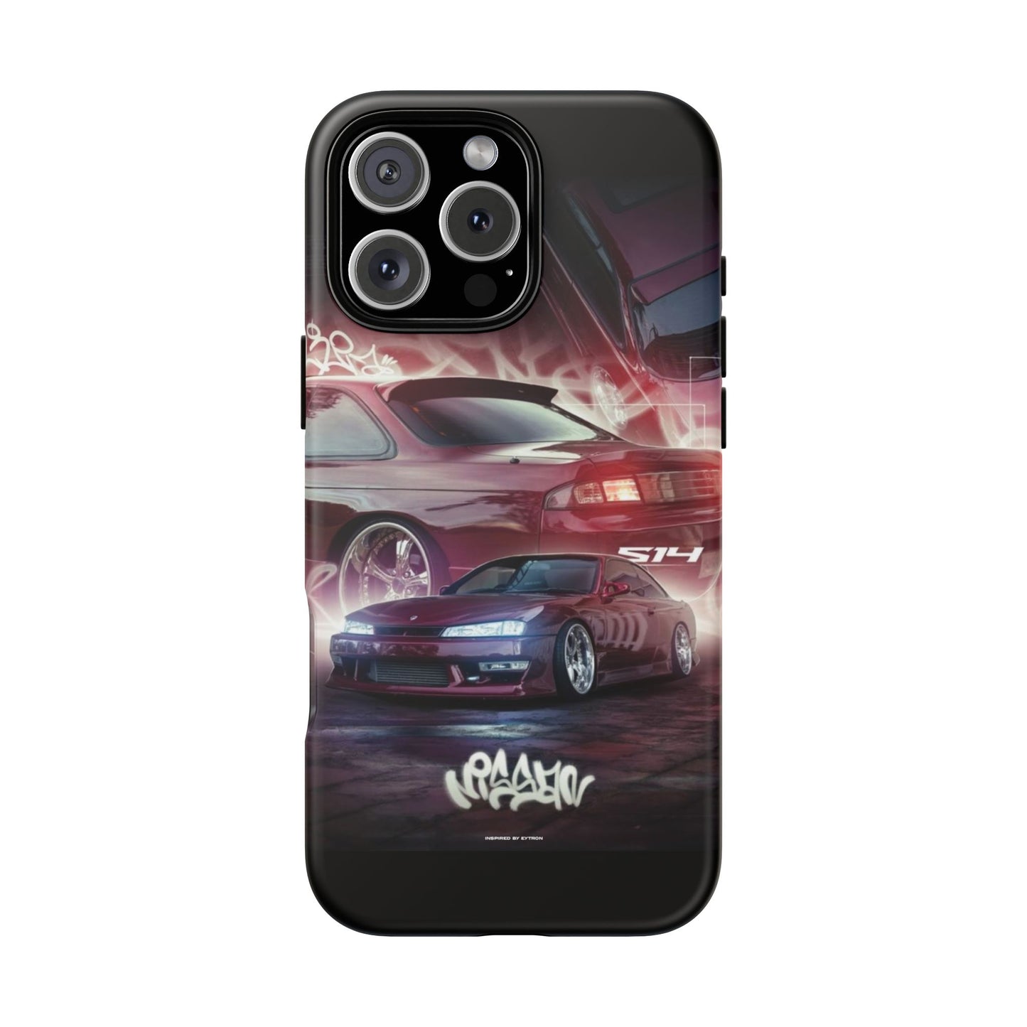 "Wine Red S14" JDM Case