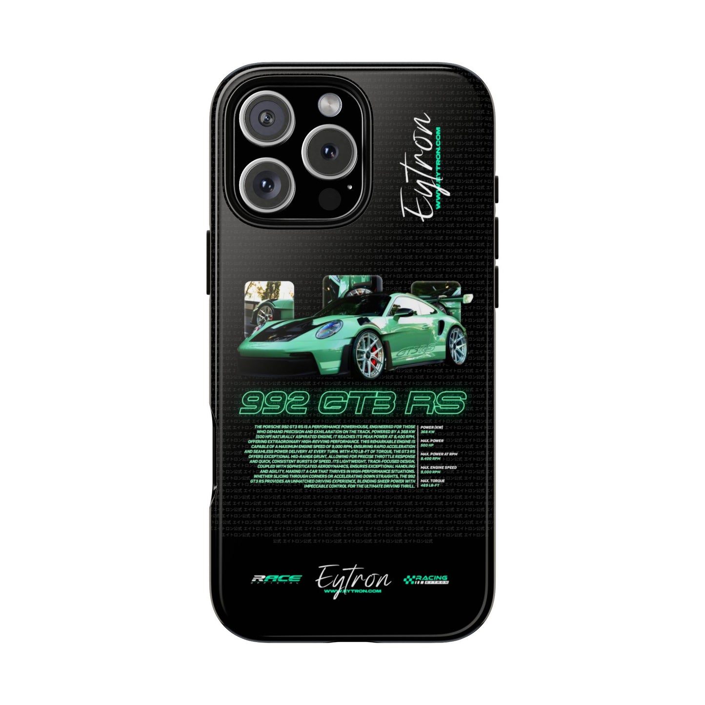 "992 GT3 RS" Premium Case