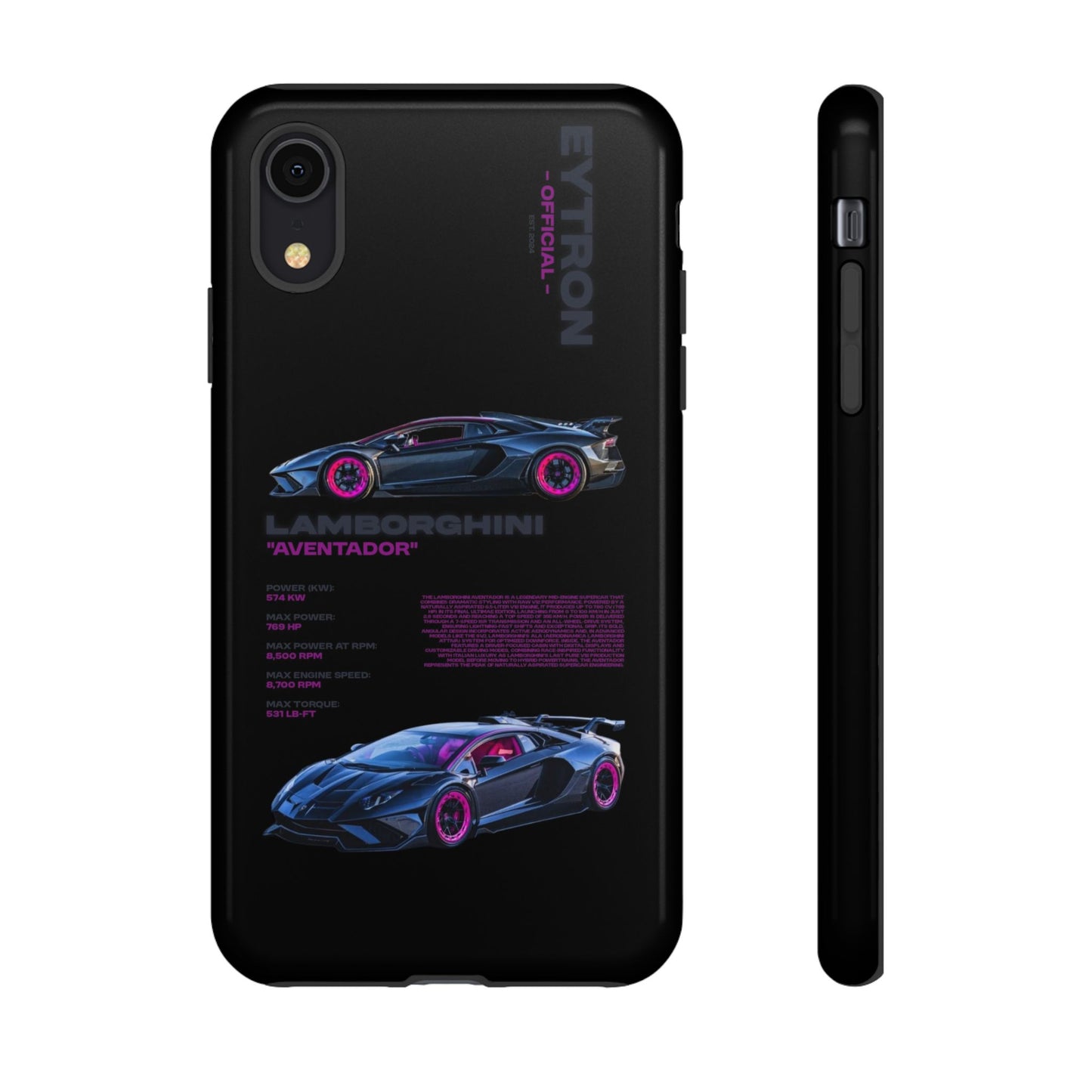 "Strad's Lambo" Sturdy Case