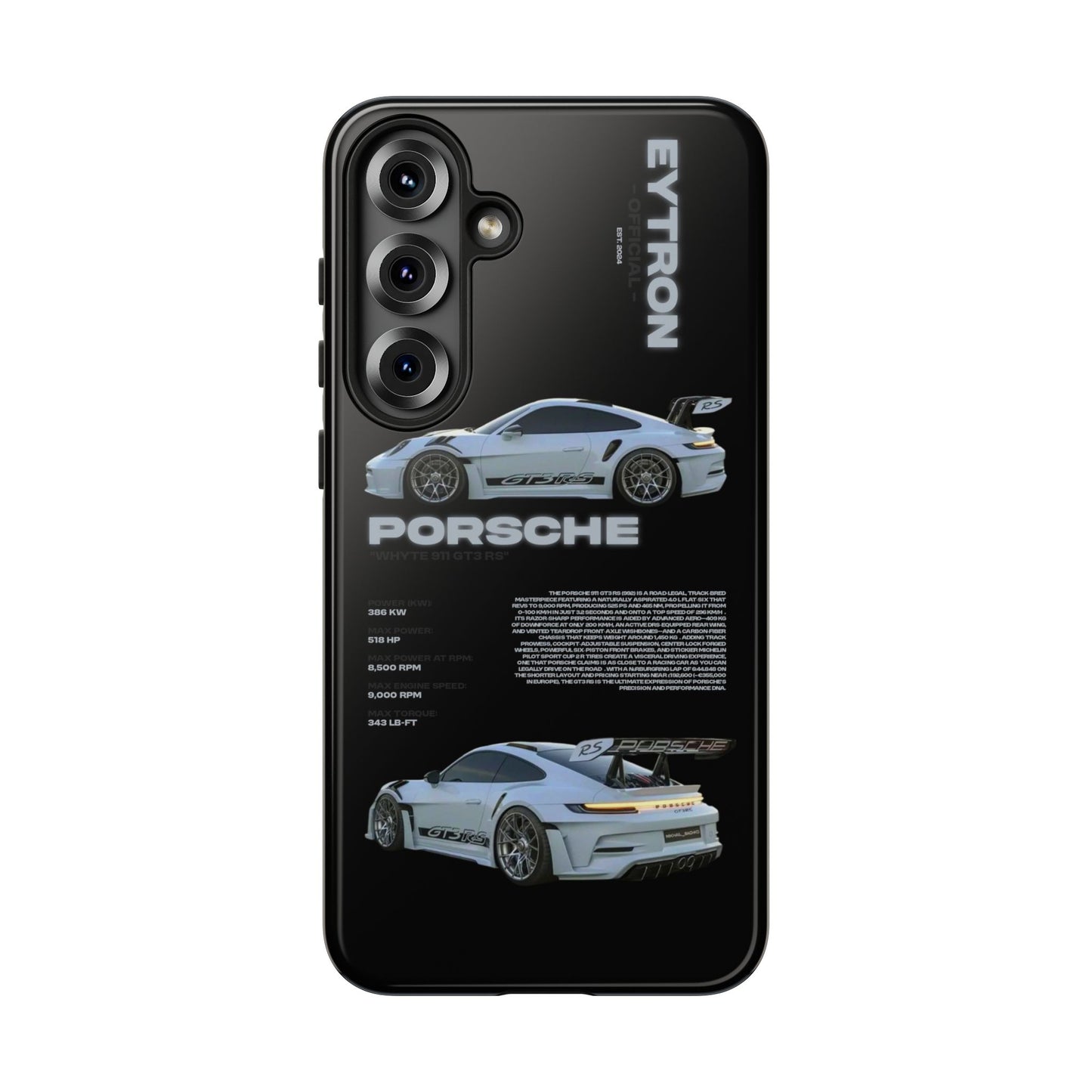 "Whyte 911 GT3 RS" Sturdy Case