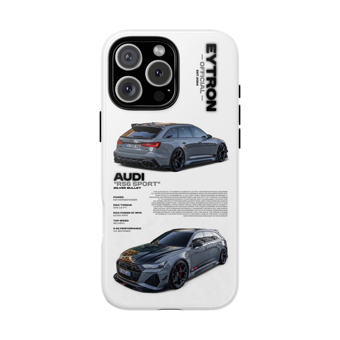 "Silver Bullet" Sturdy Case