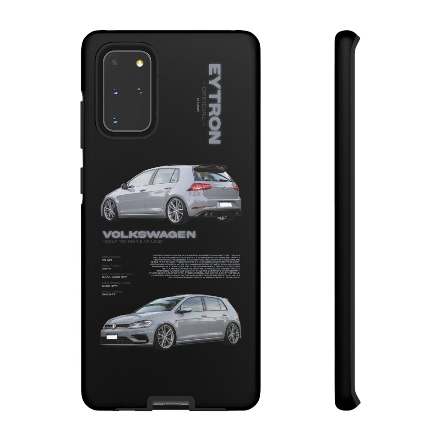 "Golf TSI MK7.5 / R Line" Sturdy Case