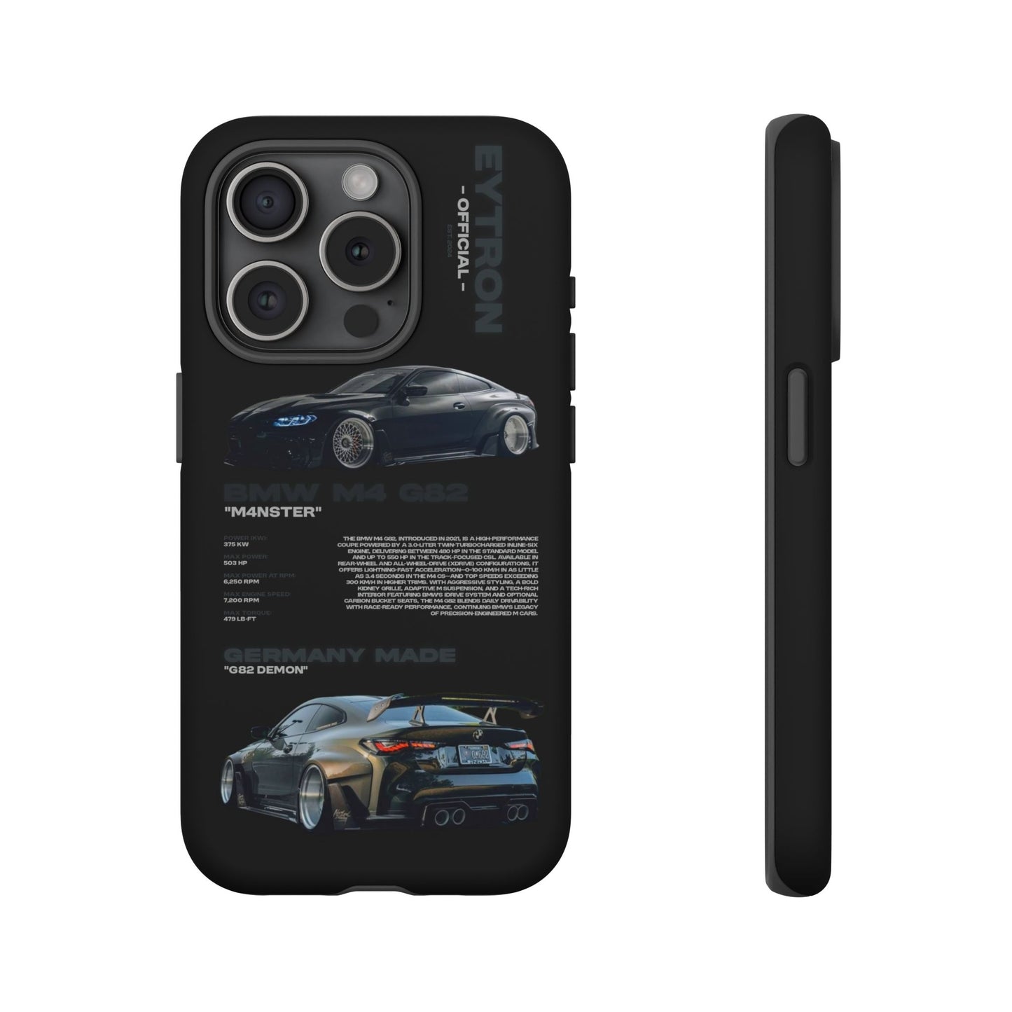 "M4nster" Sturdy Case