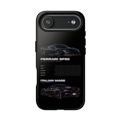 "Satin Black SF90" Sturdy Case
