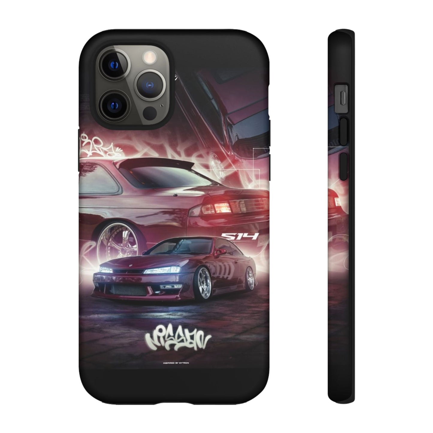 "Wine Red S14" JDM Case