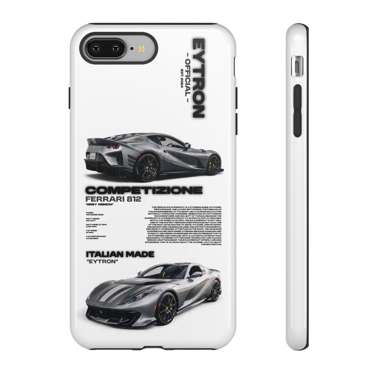 "Grey Demon" Sturdy Case