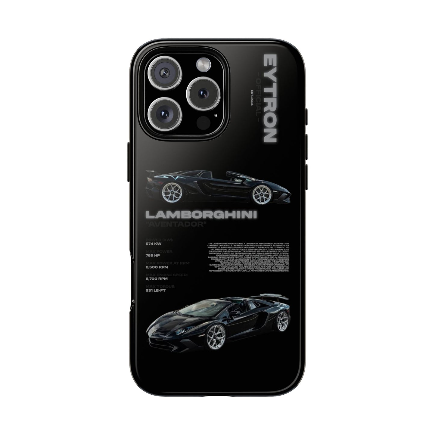 "Cielo Nero" Sturdy Case