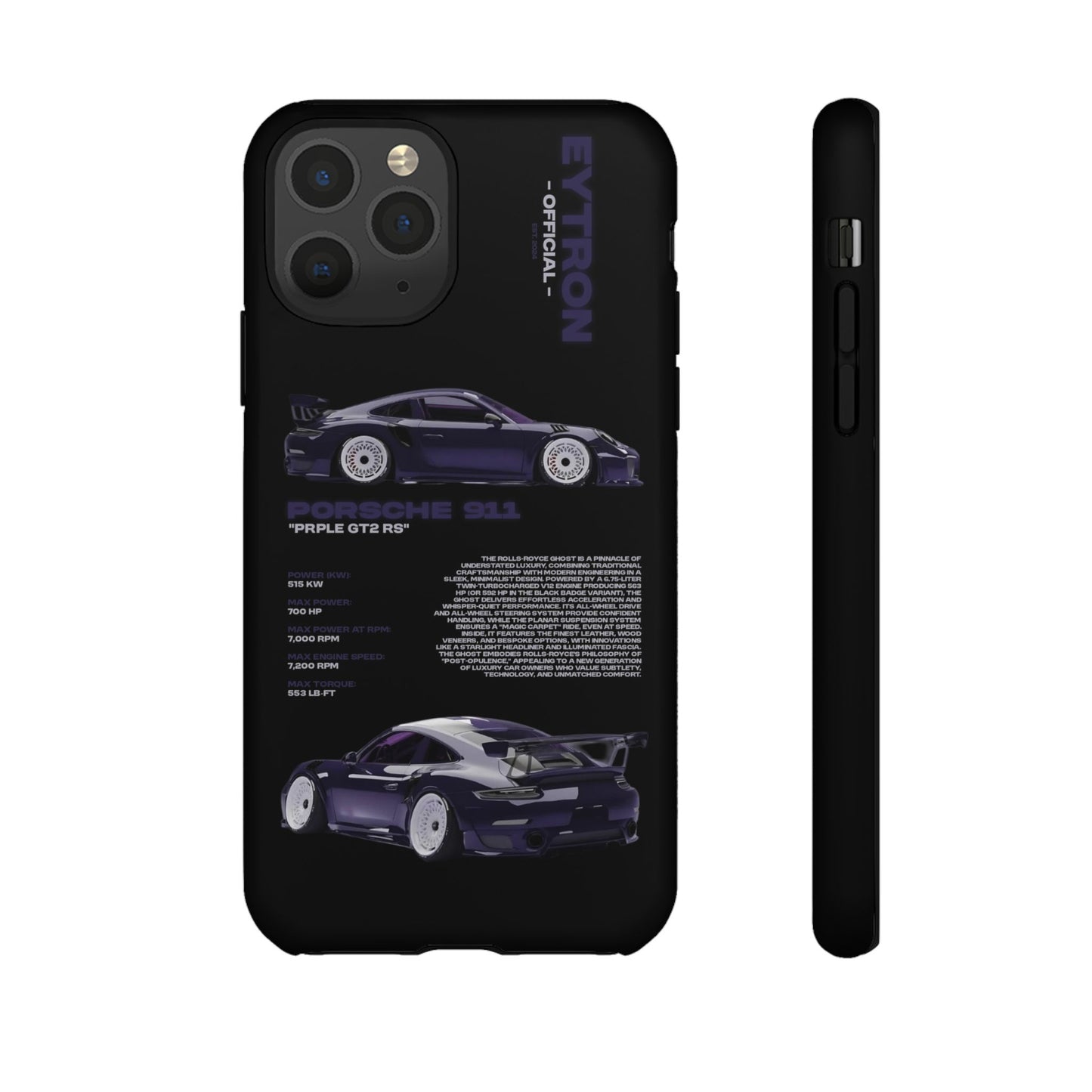 "PRPLE GT2 RS" Sturdy Case