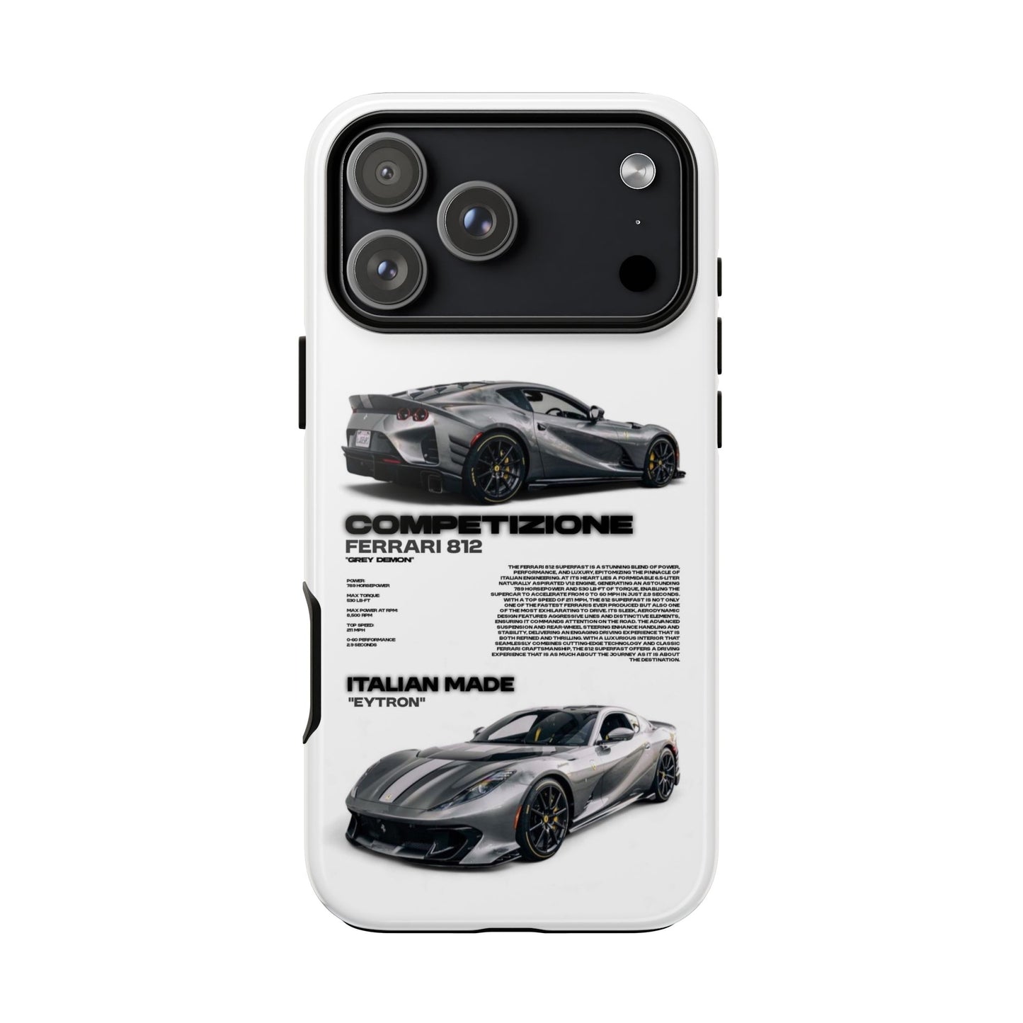 "Grey Demon" Sturdy Case