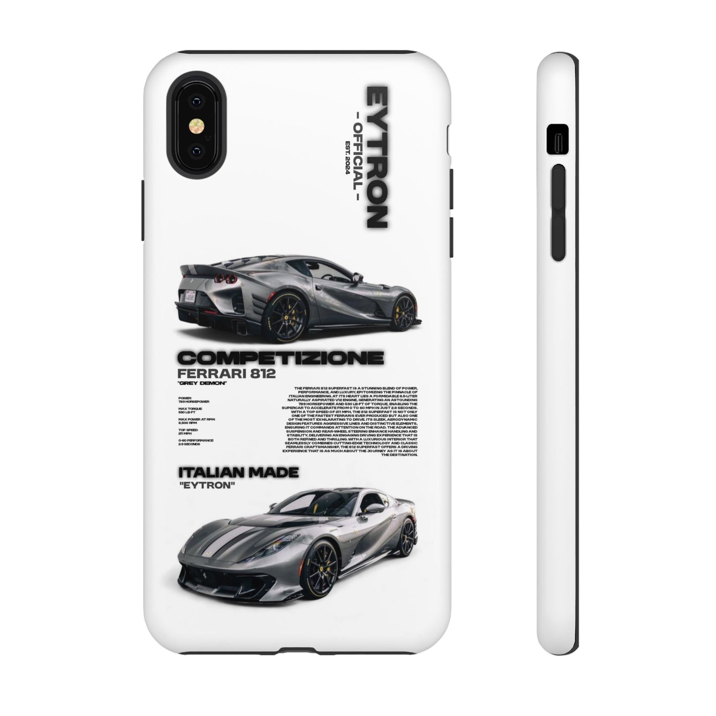 "Grey Demon" Sturdy Case