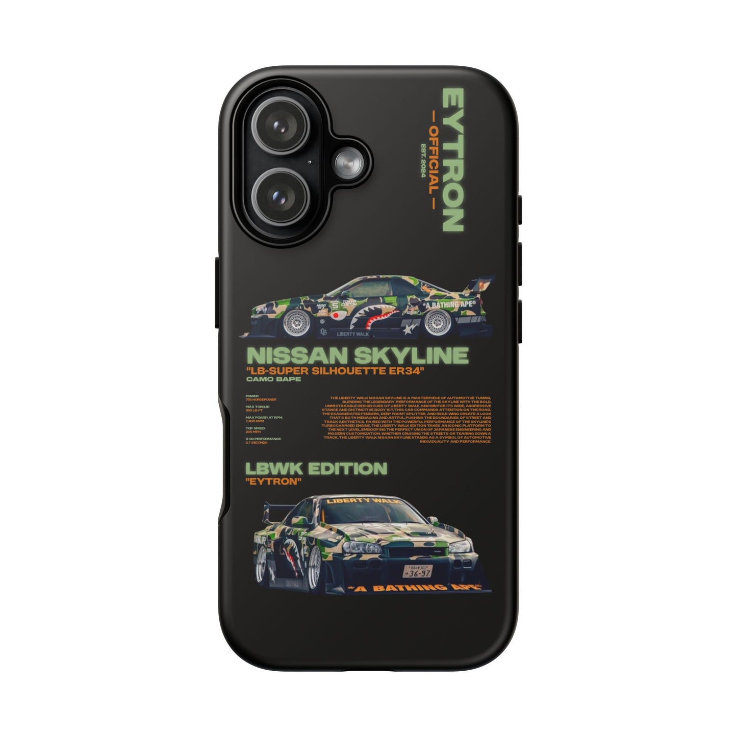 "Green Camo Bape" Sturdy Case