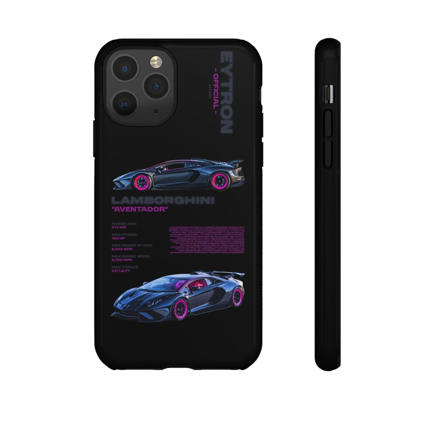 "Strad's Lambo" Sturdy Case