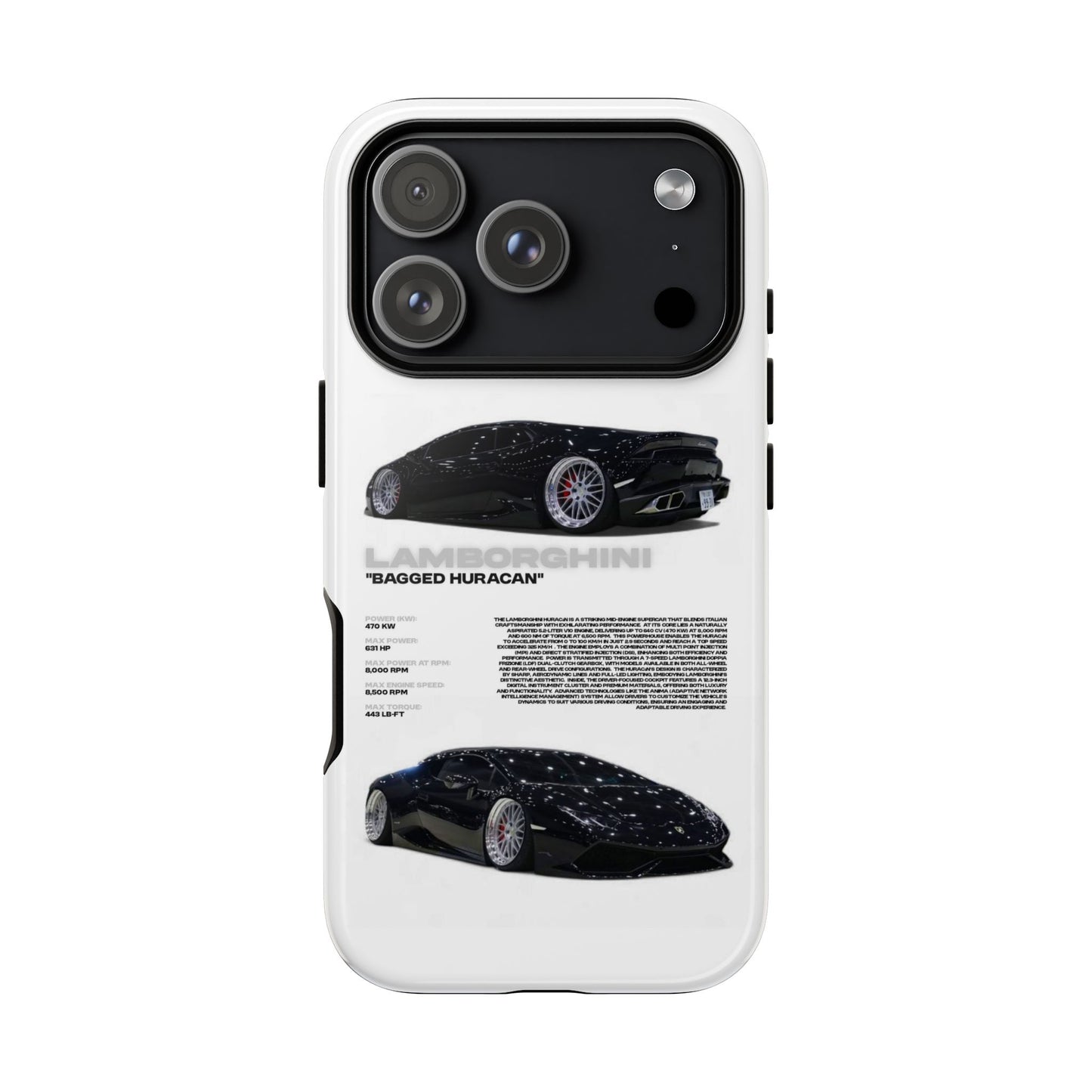 "Bagged Huracán" Sturdy Case