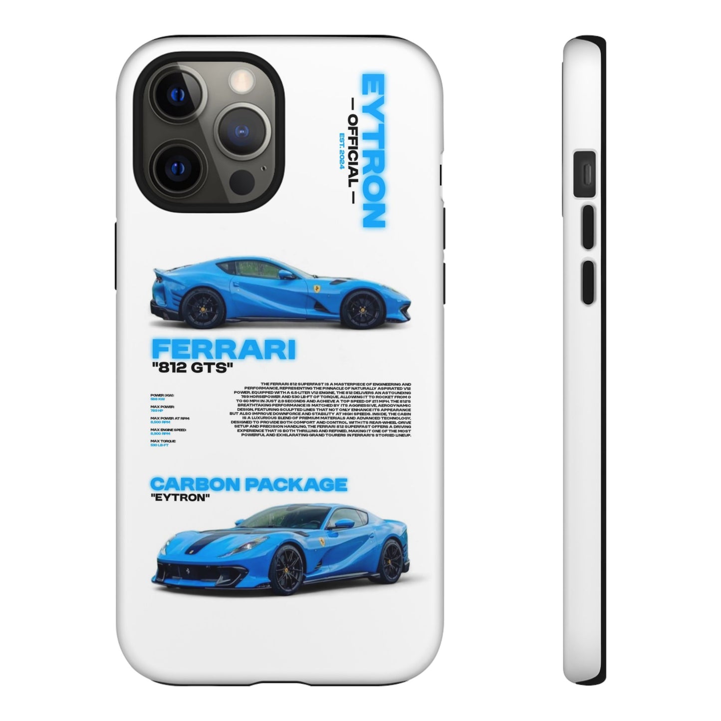 "Azure Bullet" Sturdy Case