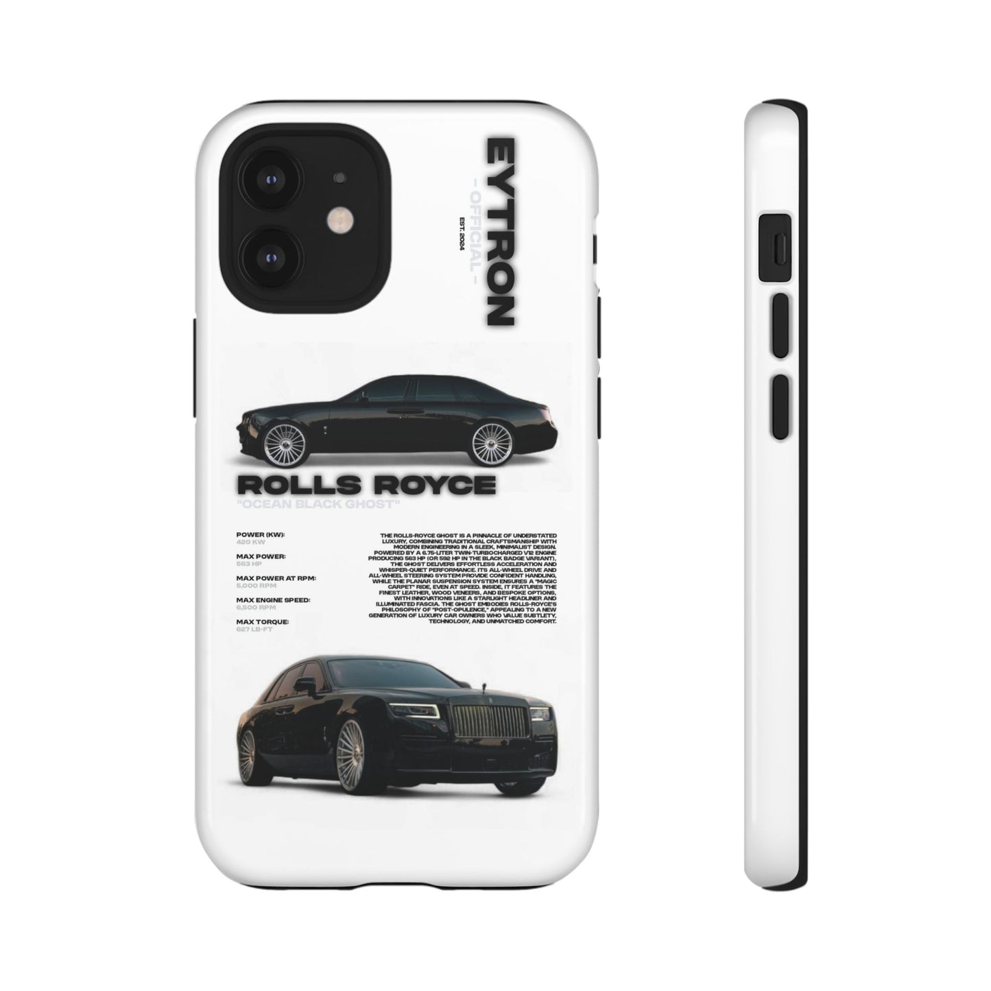 "Ocean Black Ghost" Sturdy Case