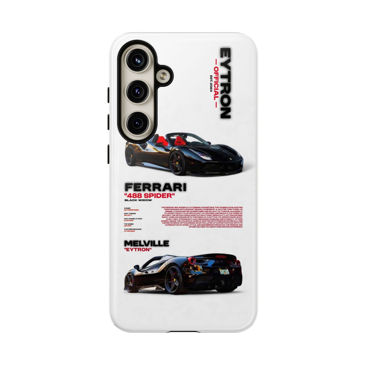"Black Widow" Sturdy Case
