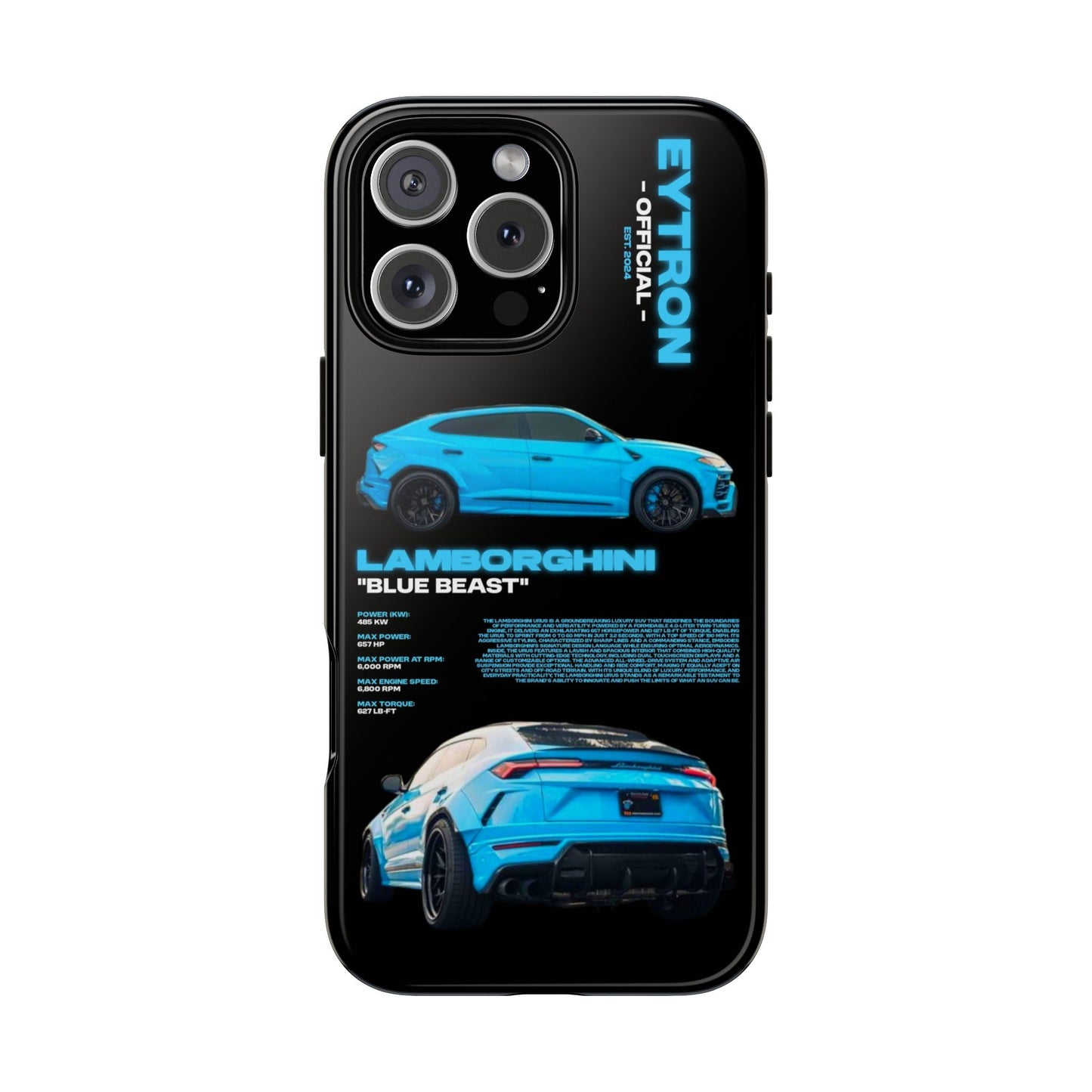 "Blue Beast" Sturdy Case