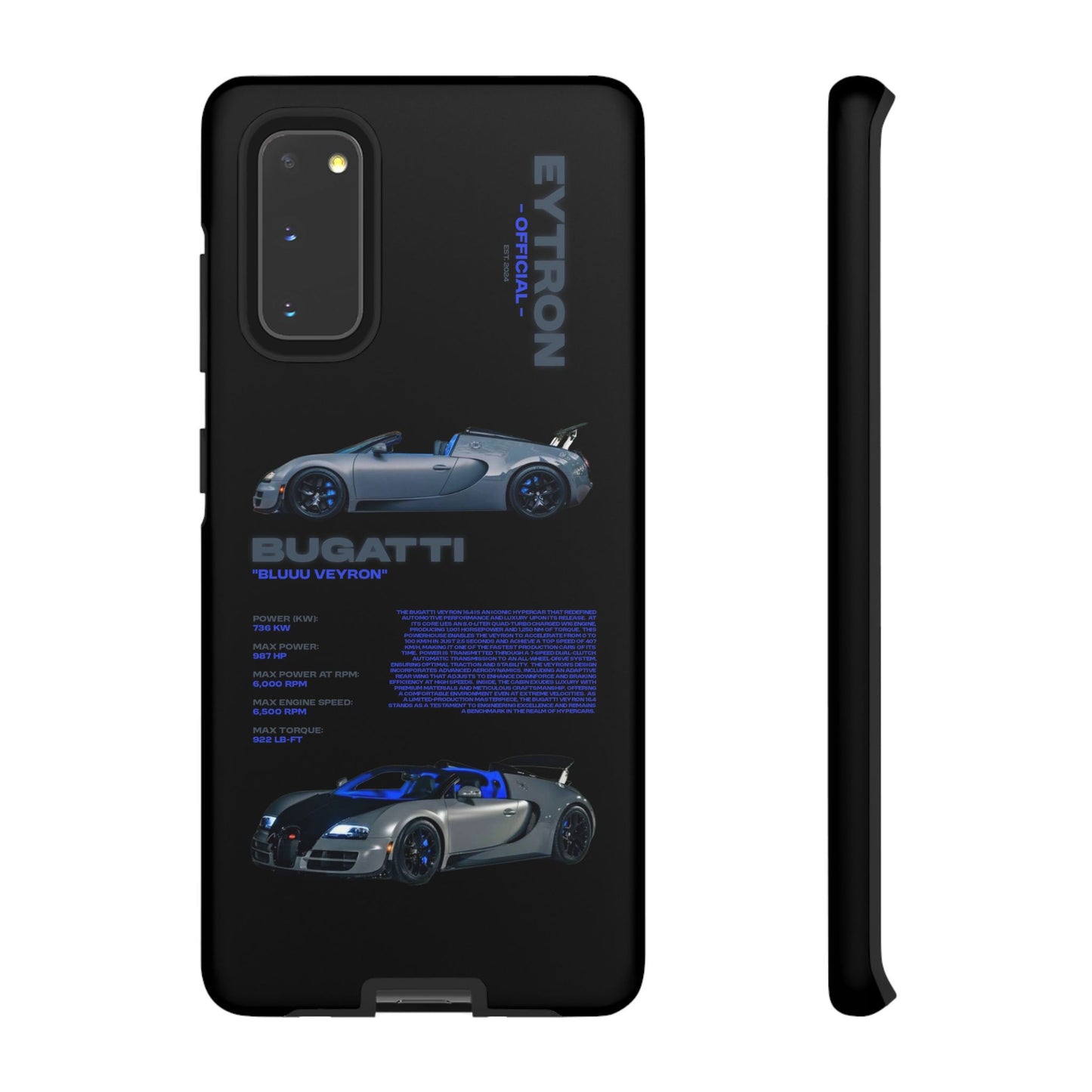 "Bluuu Veyron" Sturdy Case