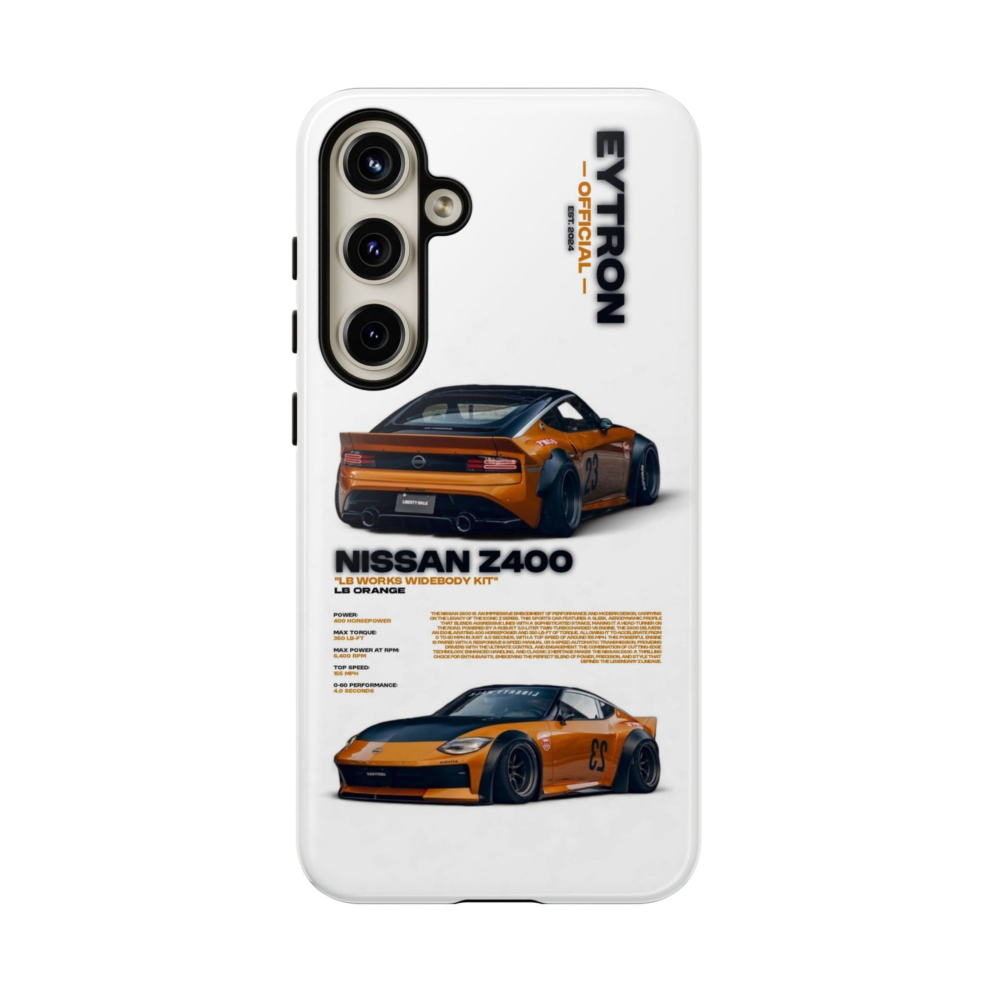 "LB Orange" Sturdy Case