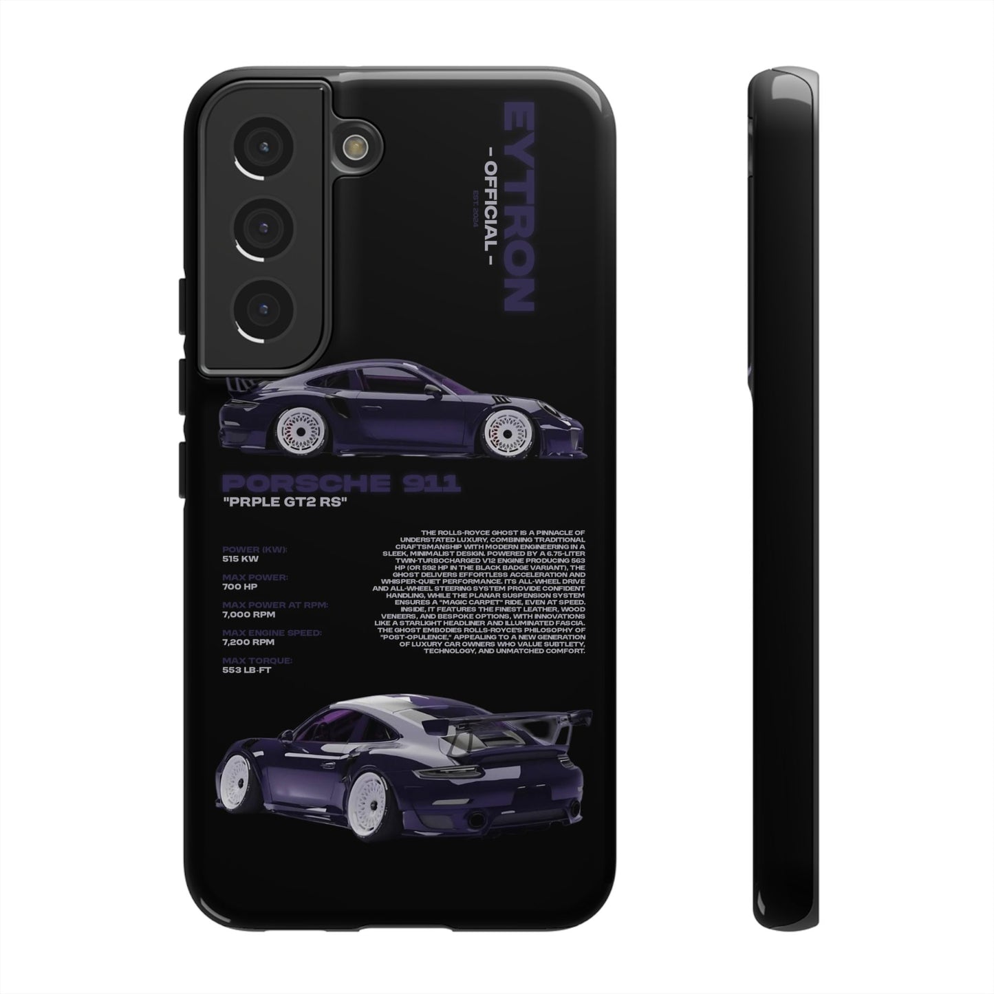 "PRPLE GT2 RS" Sturdy Case