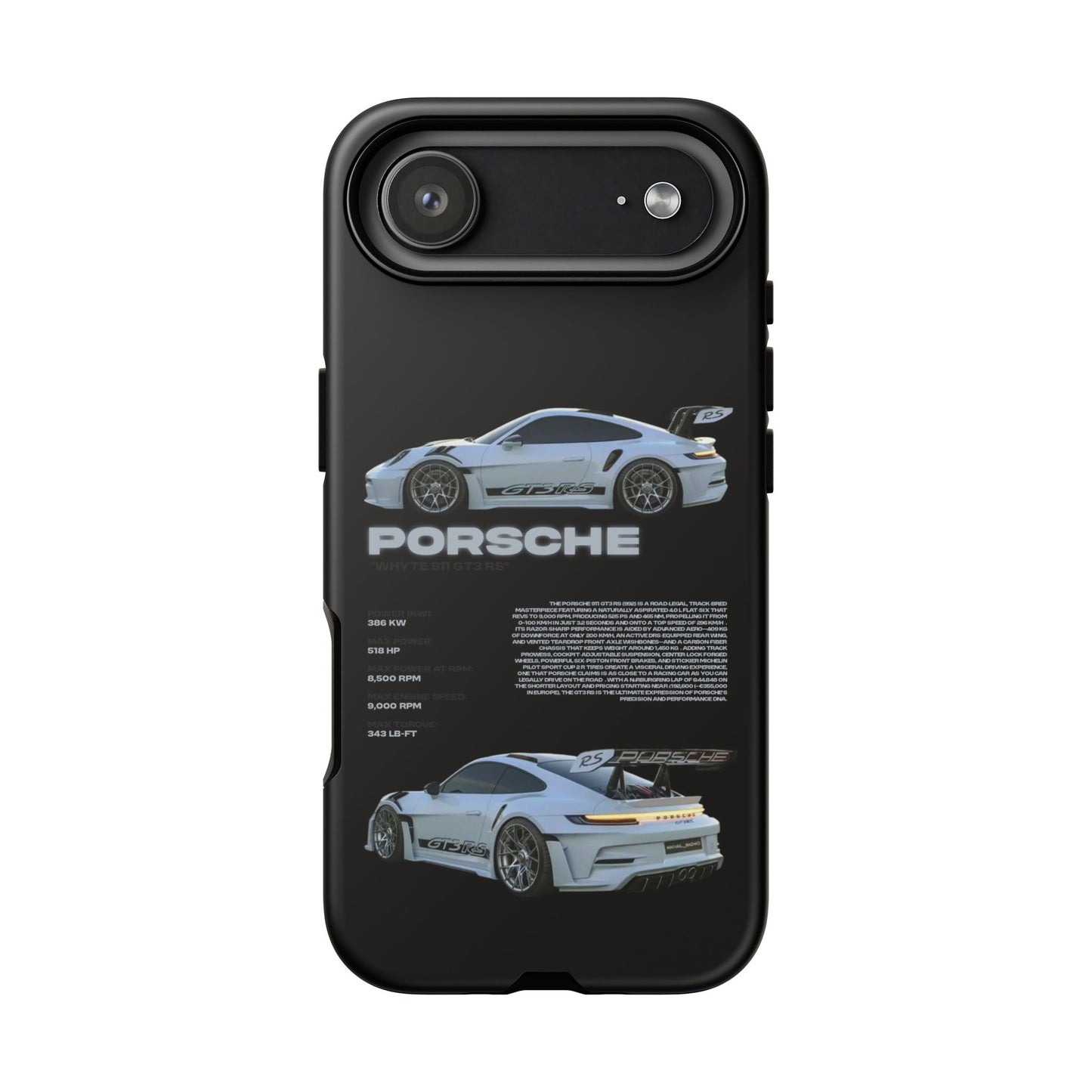 "Whyte 911 GT3 RS" Sturdy Case
