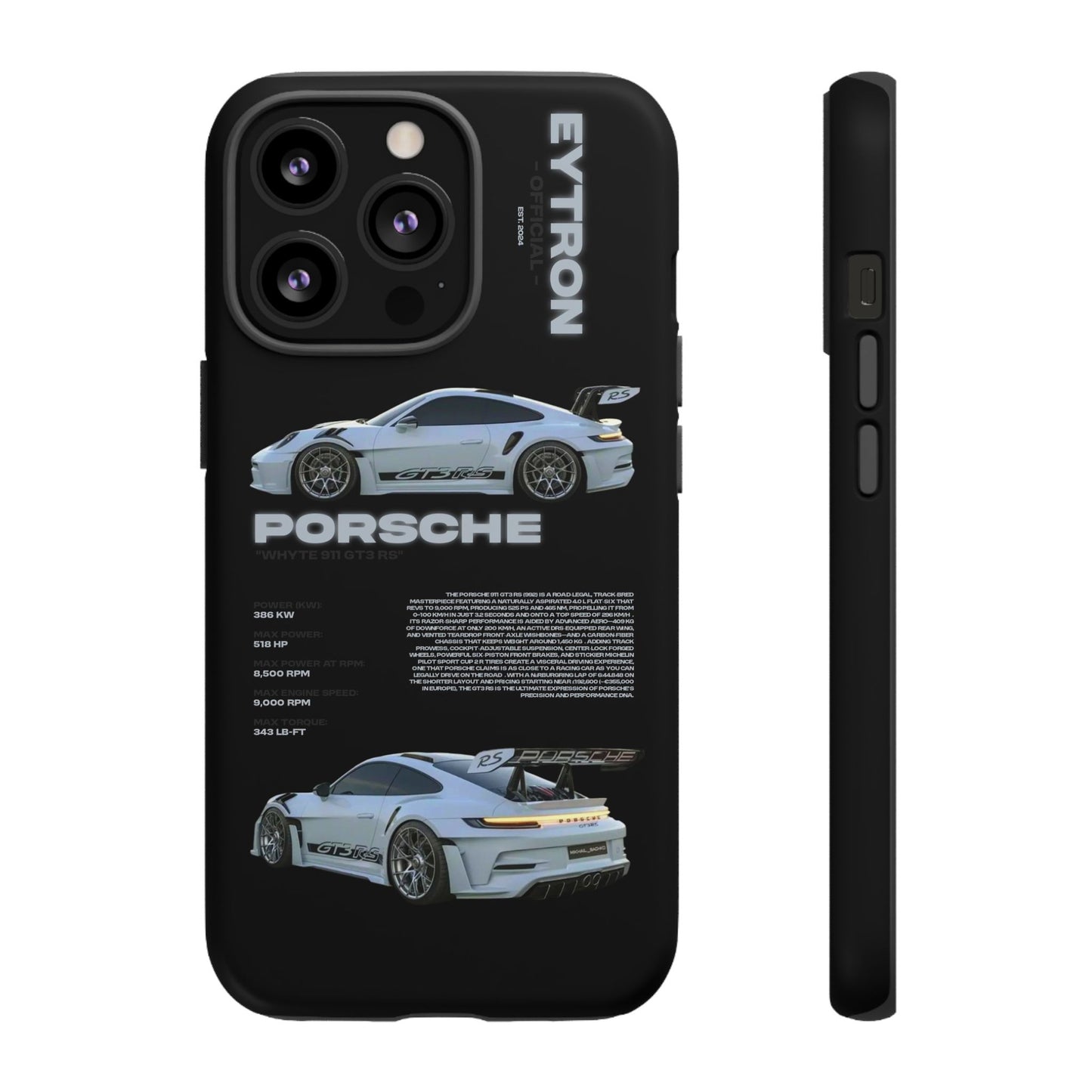 "Whyte 911 GT3 RS" Sturdy Case