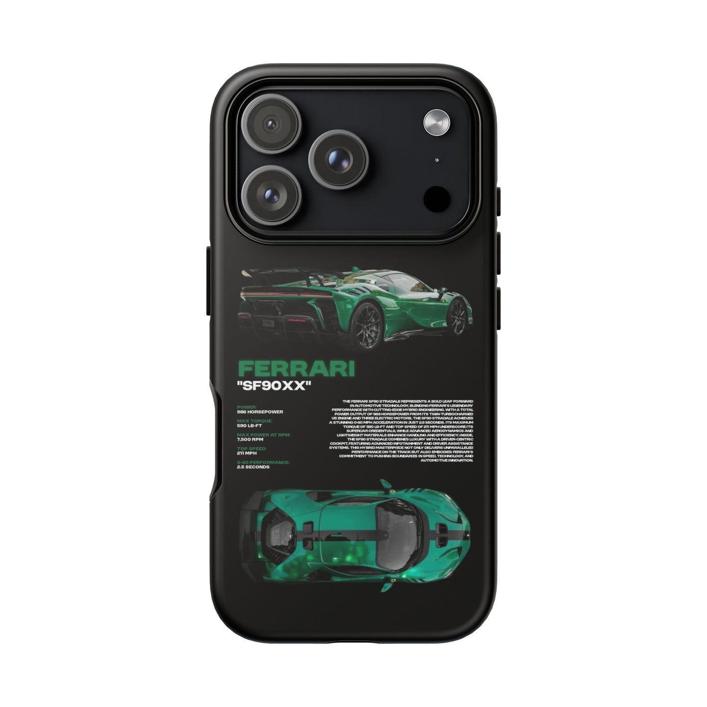 "Verde Velocity" Sturdy Case