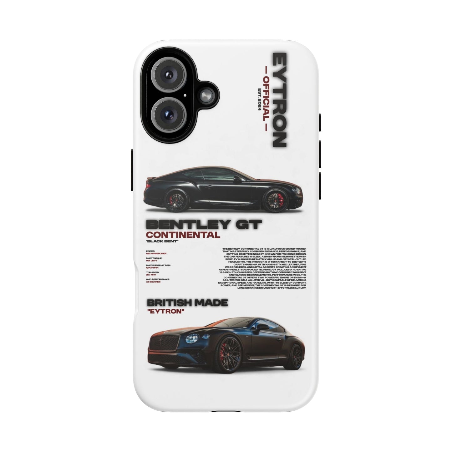 "Black Bent" Sturdy Case
