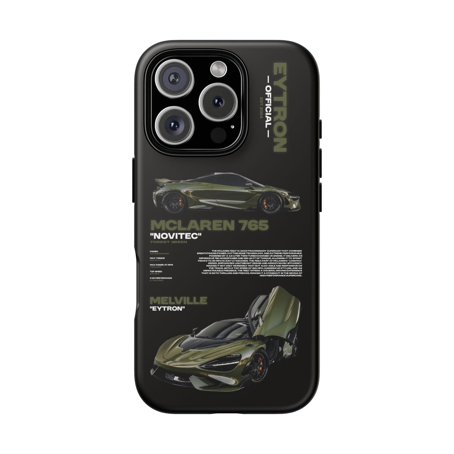 "Forest Green" Sturdy Case