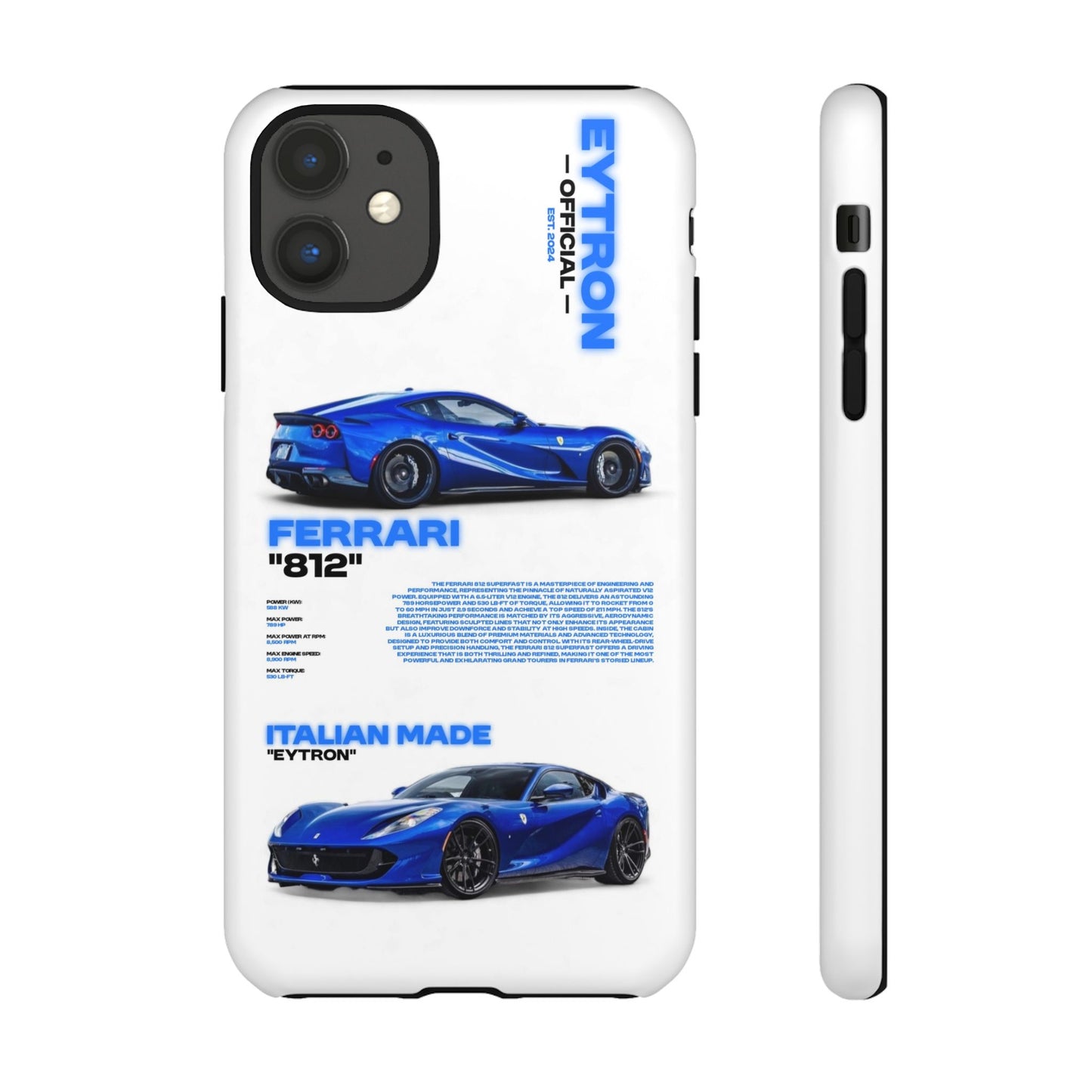 "Blue Thunder" Sturdy Case