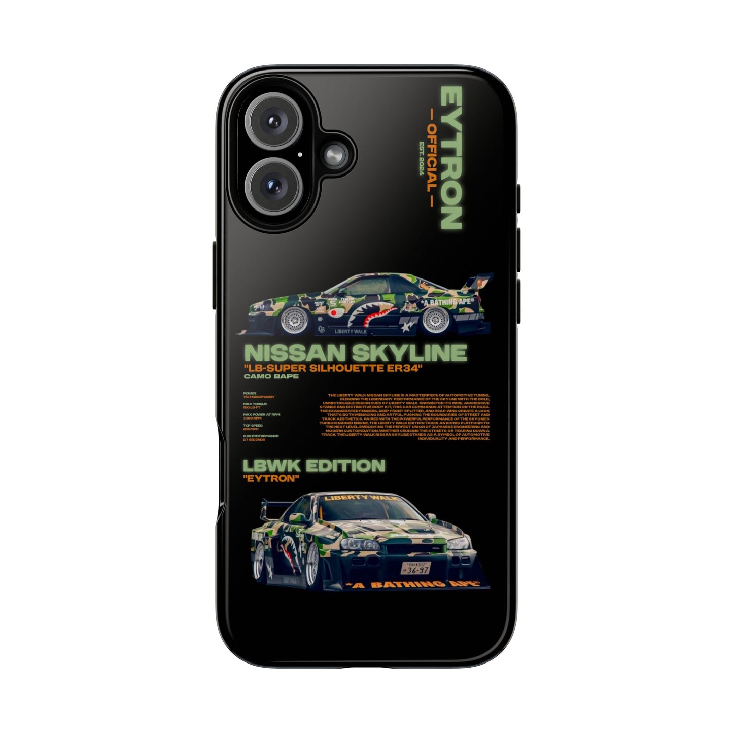 "Green Camo Bape" Sturdy Case