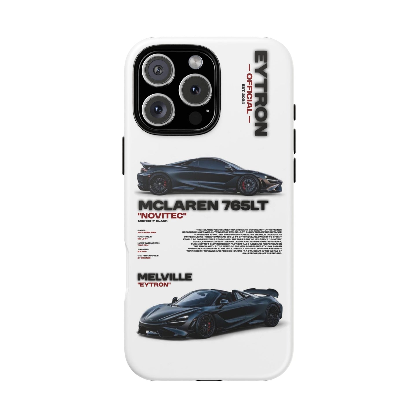 "Midnight Black" Sturdy Case