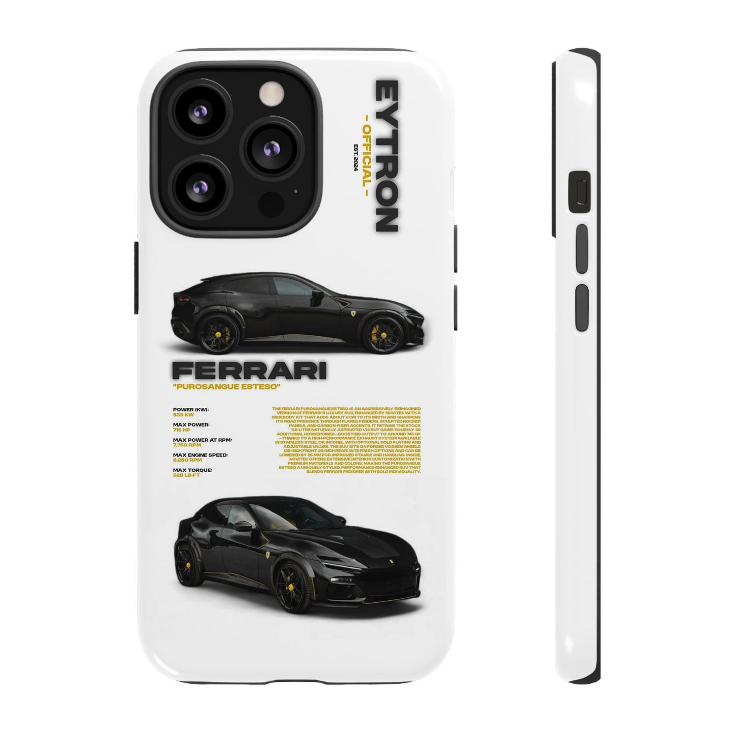 "Purosangue Esteso" Sturdy Case