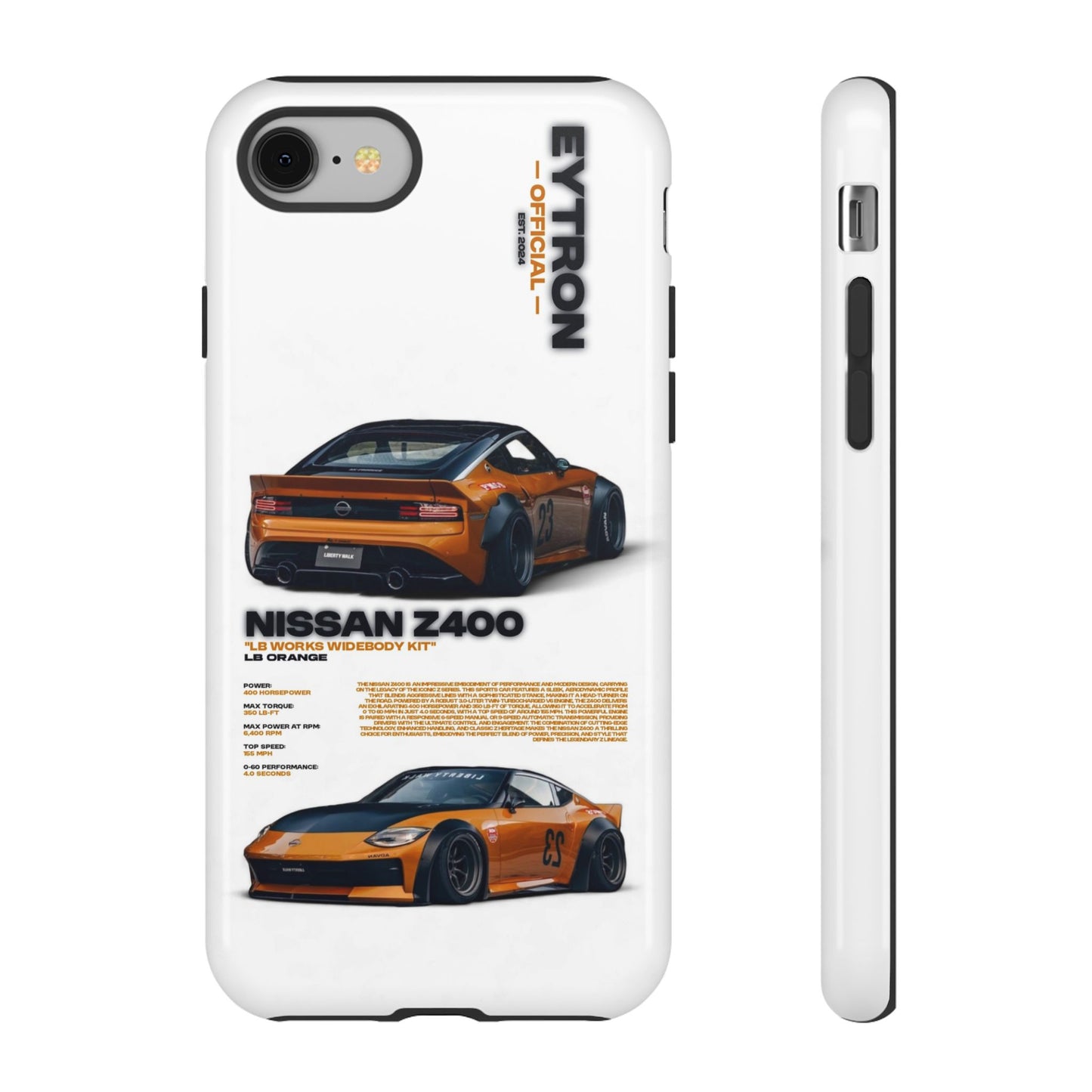 "LB Orange" Sturdy Case