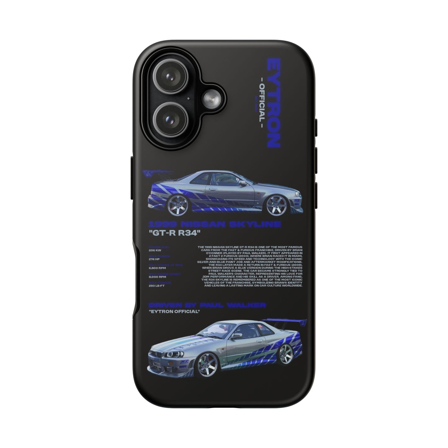 "GT-R R34" Sturdy Case