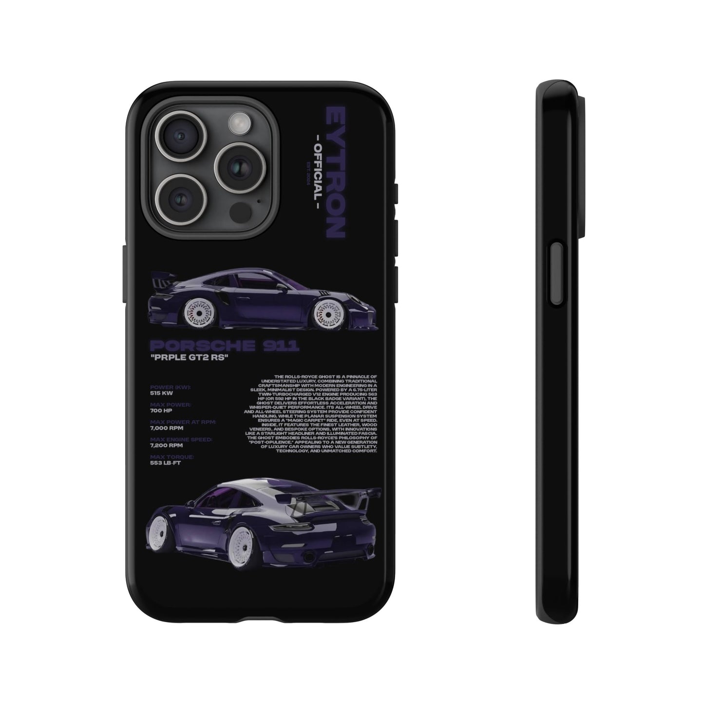 "PRPLE GT2 RS" Sturdy Case