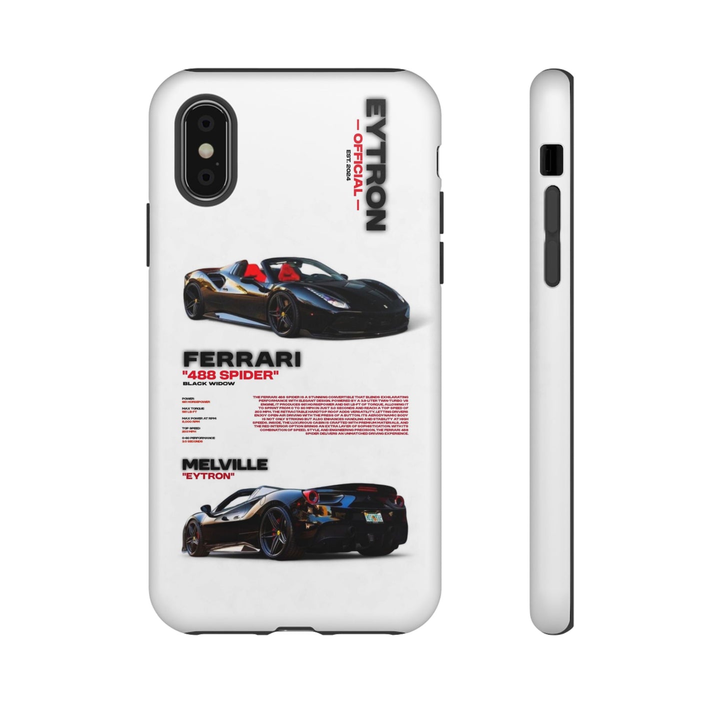 "Black Widow" Sturdy Case