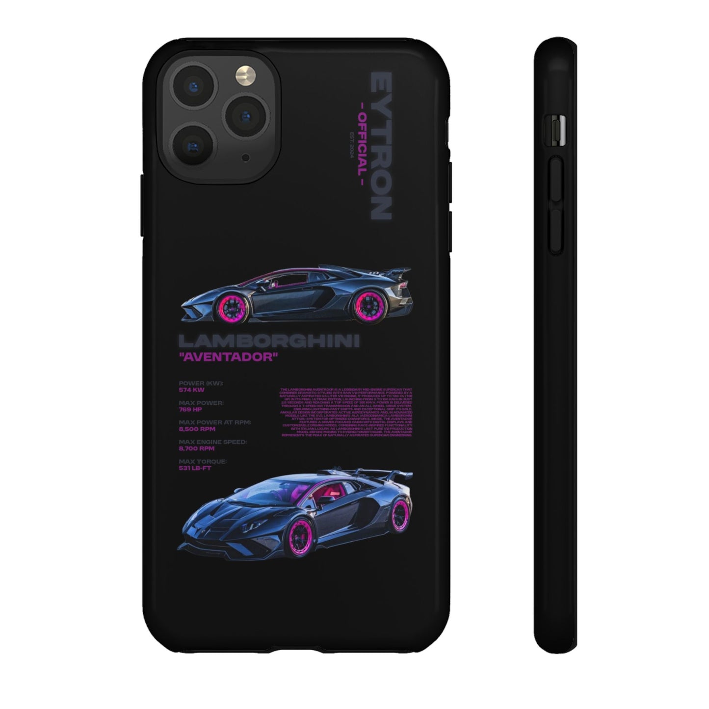 "Strad's Lambo" Sturdy Case
