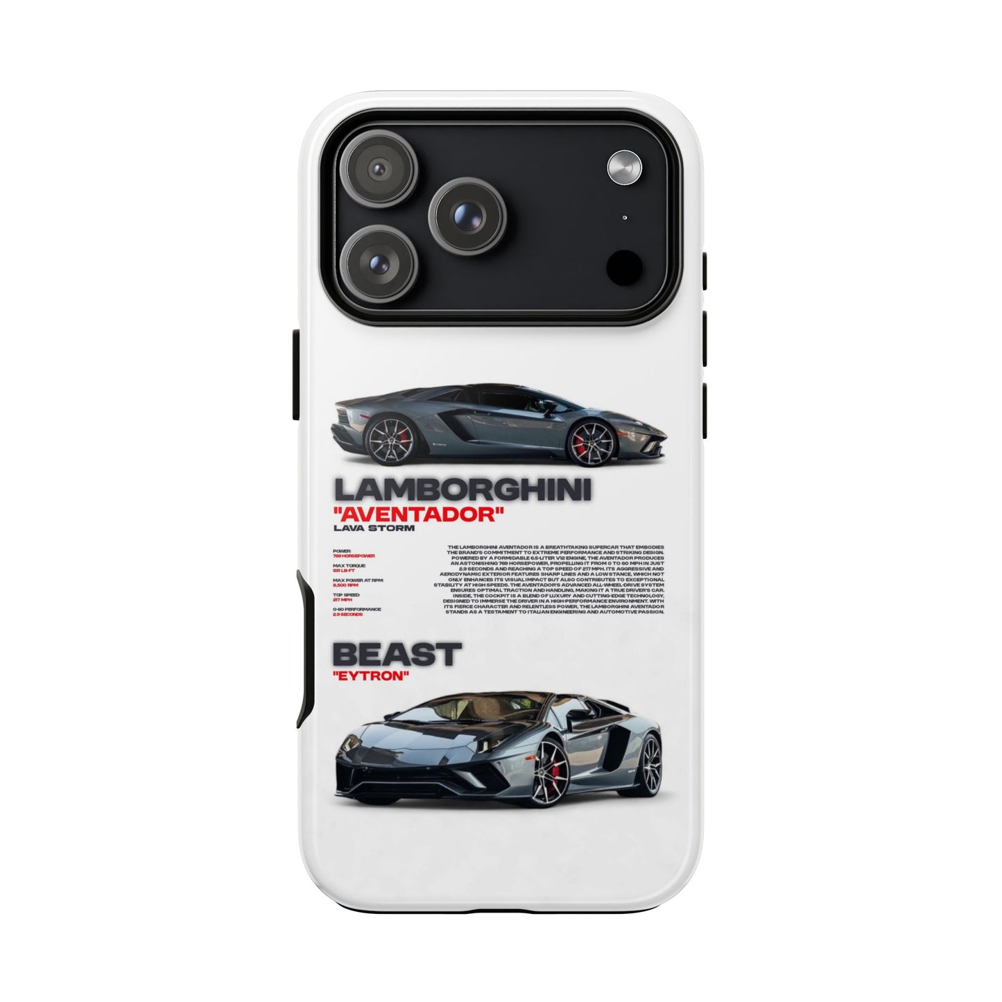 "Lava Storm" Sturdy Case