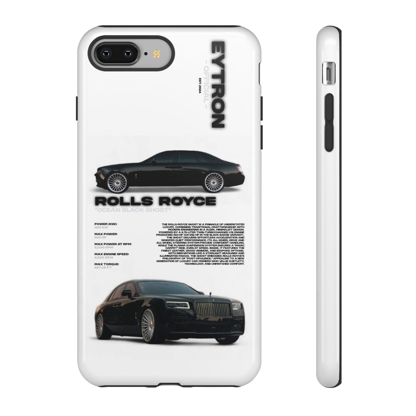 "Ocean Black Ghost" Sturdy Case